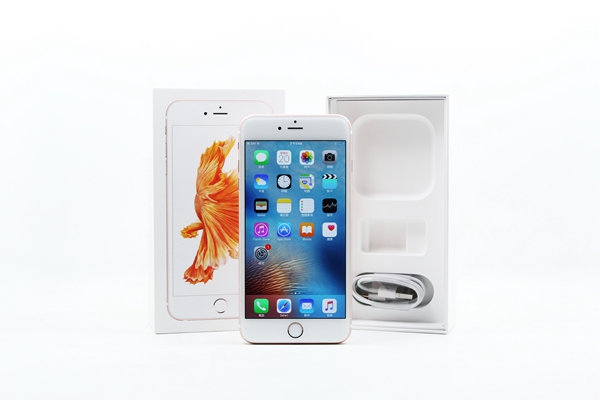|高雄收購二手手機|APPLE IPHONE 6S PLUS 64GB 64G 5.5吋 玫瑰金 二手IPHONE #09680