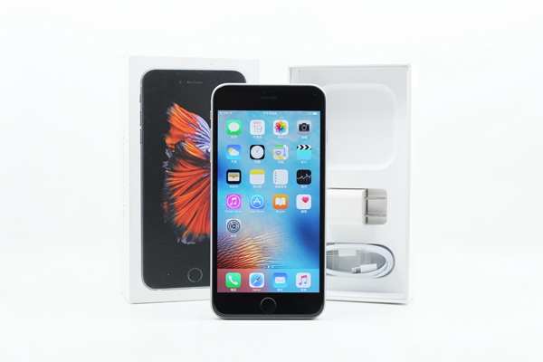 |高雄收購二手手機|APPLE IPHONE 6S PLUS 64G 64GB 太空灰 IOS 9.3.5 二手保內#09662