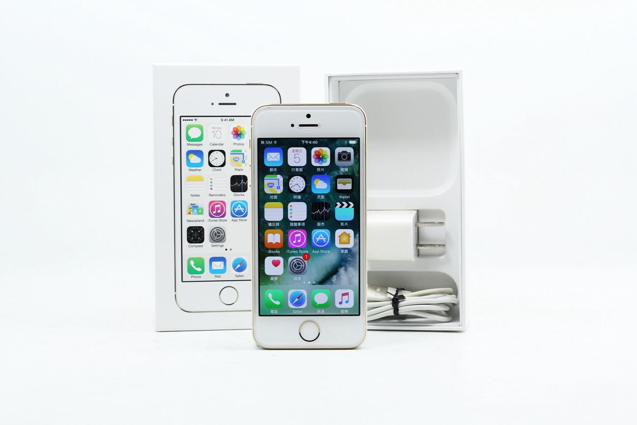 |高雄收購二手手機|APPLE IPHONE 5S 32G 32GB 金 IOS 10.1.1 二手IPHONE#10151