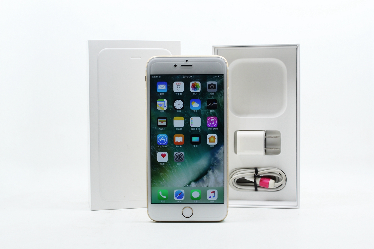 |高雄現金高價收購二手手機|高雄回收二手機|Apple iPhone 6 plus 64G 64GB 金 5.5吋 二手 蘋果手機 #09988