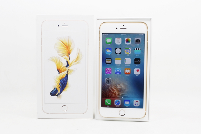 |高雄收購二手手機|Apple IPHONE 6S PLUS 16G 16GB 金 5.5吋 二手手機 #10396