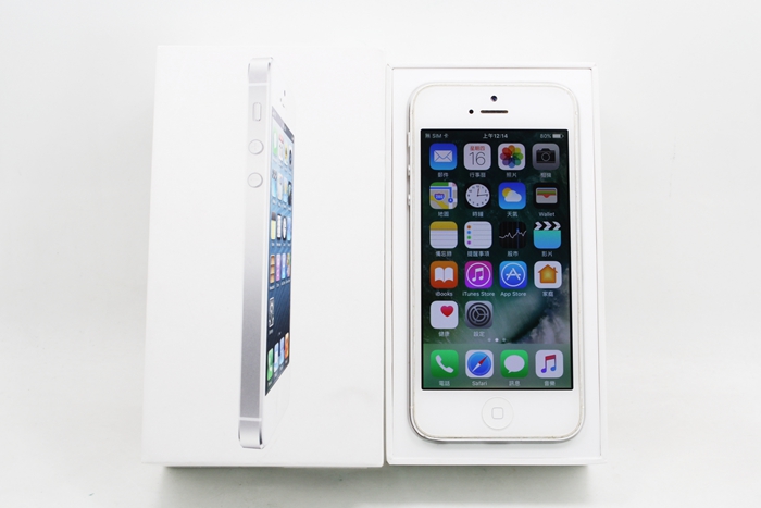 |高雄收購二手手機|Apple iPhone 5 白 32G 32GB IOS10.1.1 二手 蘋果手機 #10329