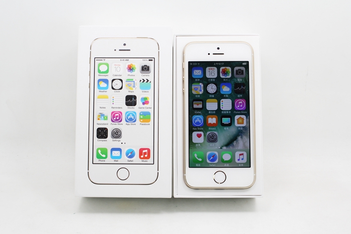 |高雄買賣二手手機|APPLE iPhone 5S 金 32GB 32G 二手手機 蘋果手機 IOS 10.2.1 #10337