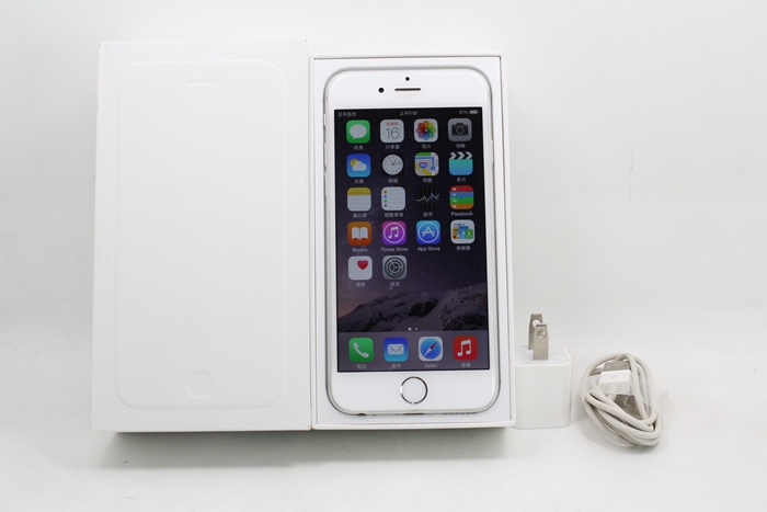 |高雄買賣二手手機|Apple iPhone 6 16GB 16G 白 4.7吋 IOS 8.3 二手 蘋果手機 #10352