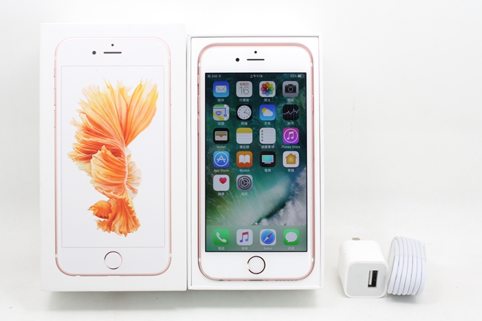 |高雄收購二手手機|APPLE IPHONE 6S 64GB 64G 4.7吋 玫瑰金 二手IPHONE #10280