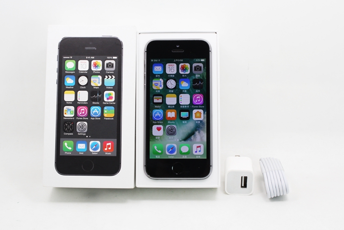 |高雄收購二手手機|Apple IPHONE 5S 16G 16GB 太空灰 二手手機 IOS 10.2 #10428