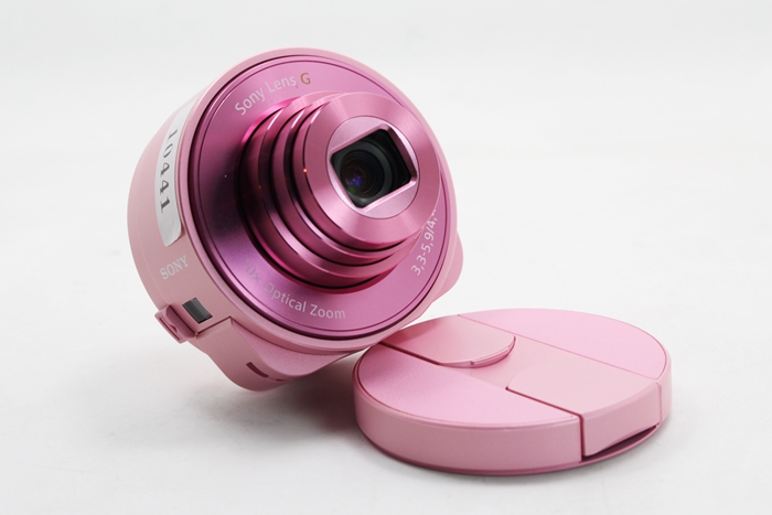 |高雄收購二手相機|SONY Cyber-shot DSC-QX10 粉 二手 外接式鏡頭 公司貨 #10441