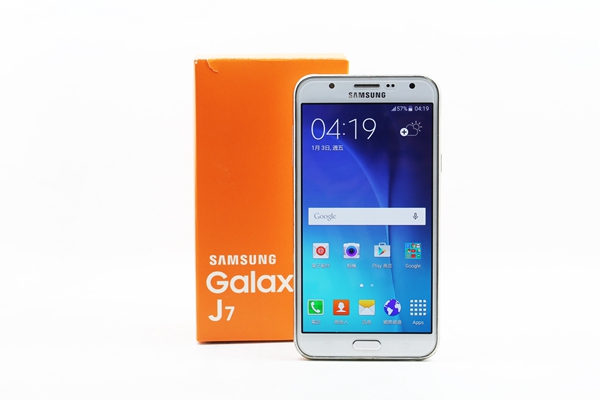 |高雄高價收購二手手機|SAMSUNG GALAXY J7 SM-J700F/DH J700F 16G 白 二手手機 #09957