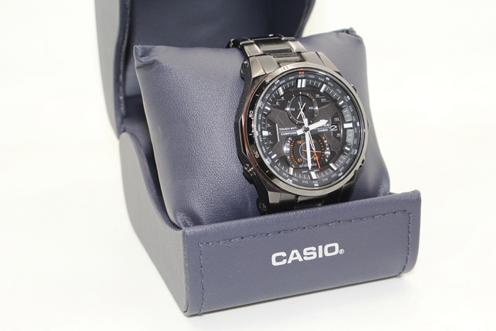 高雄收购二手手表|casio 太阳能电波时计edifice eqw-a1200dc-1adr