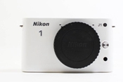 |台中高價收購中古筆電|Nikon J1 單機身 白 微單眼二手相機#13309