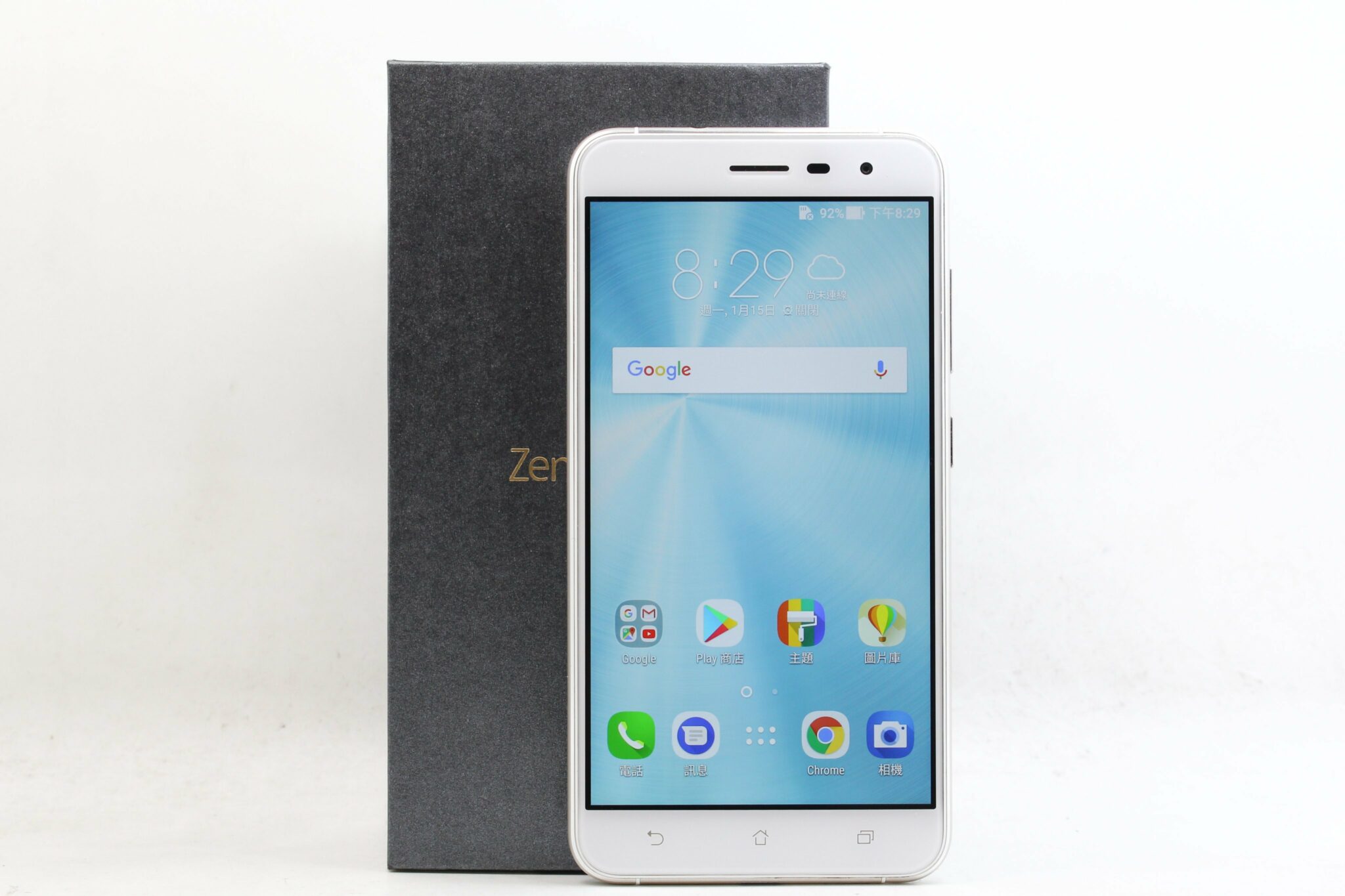 高雄青蘋果3c 高價收購二手手手機 Asus Zenfone 3 Ze552kl 64g 白5 5吋二手手機 964 青蘋果二手3c 拍賣回收買賣領導品牌