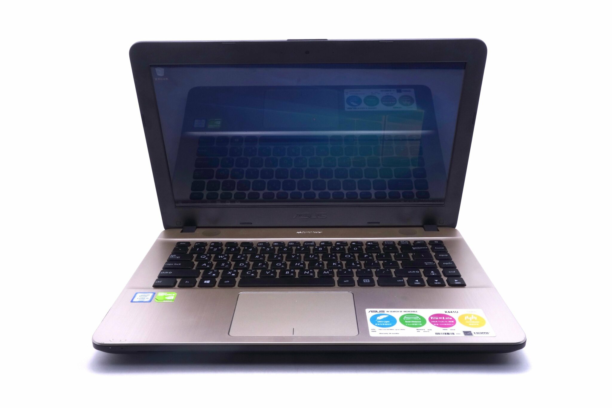 台中青蘋果3C交換寄賣Asus X441U i5-6198DU 4G 240G SSD 二手筆記型電腦